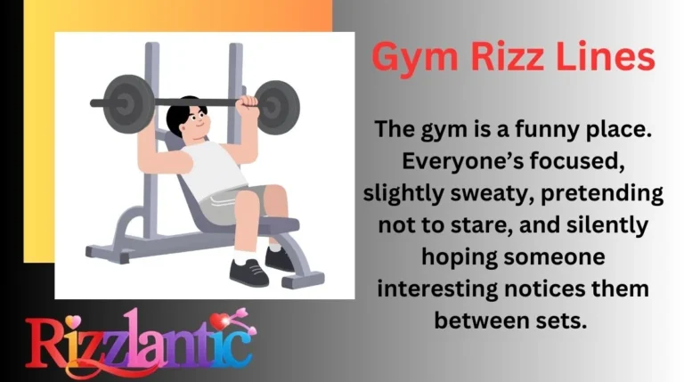Gym Rizz Lines