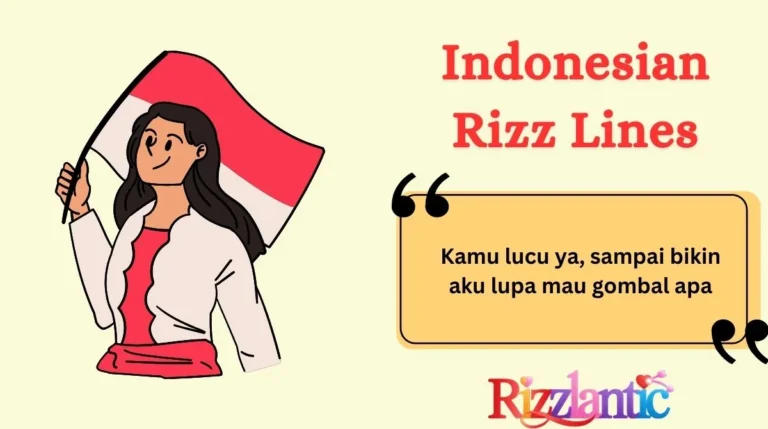 Indonesian Rizz Lines
