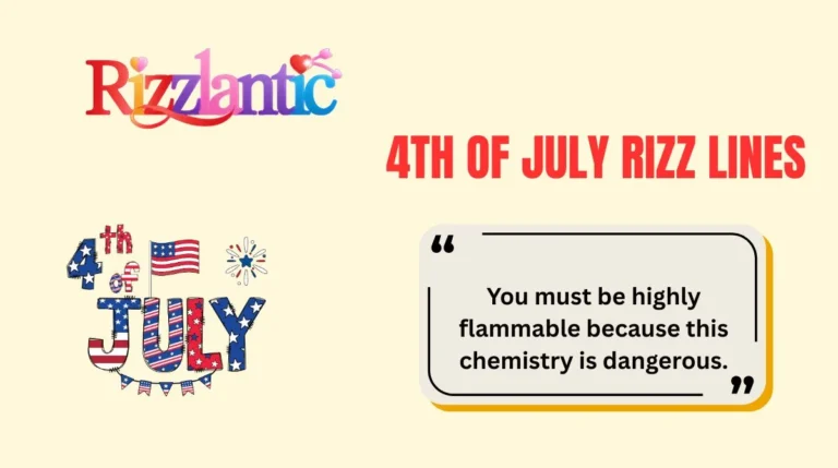 4th of July Rizz Lines