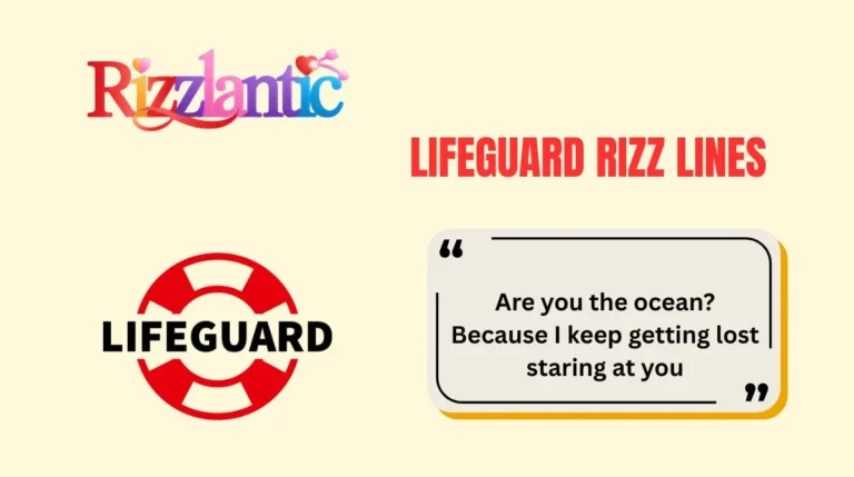 Lifeguard Rizz Lines