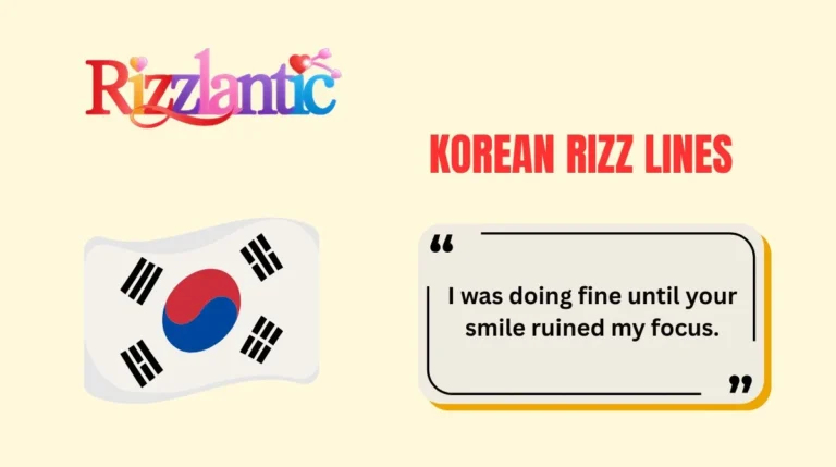 Korean Rizz Lines