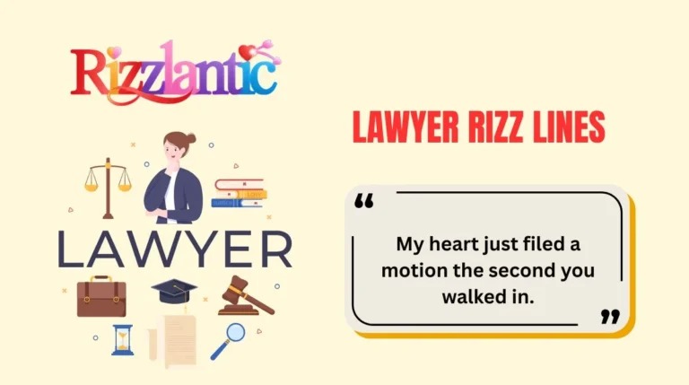Lawyer Rizz Lines