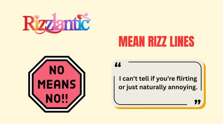 Mean Rizz Lines
